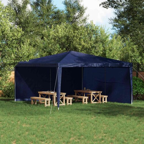  Zid &scaron;atora za zabavu 2 pcs Plava 400 x 195 cm PE i čelik Cijene