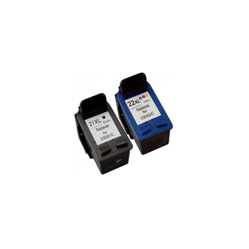 HP - Komplet tinta za C9351CE nr.21XL (crna) + C9352AE nr.22 XL (boja), zamjenski Cijene