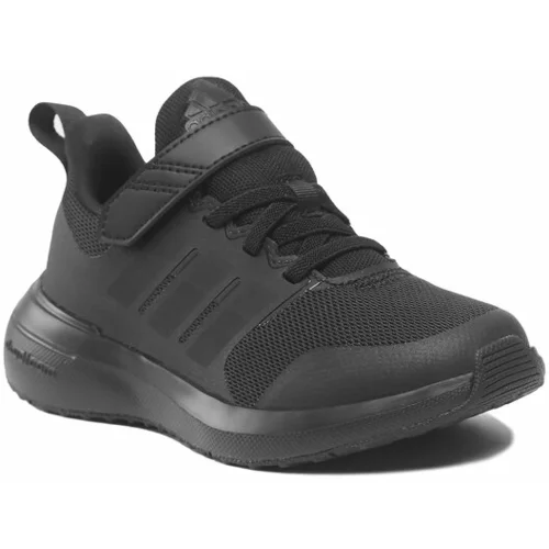 Adidas Čevlji Fortarun 2.0 Cloudfoam Sport Running Elastic Lace Top Strap Shoes HP3118 Črna