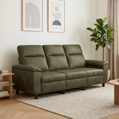 SOFA Maslinasto zelena 214 x 90 x 95 cm Umetnička suknja koža Cene