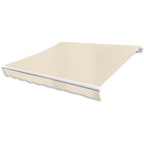 vidaXL zložljiva tenda z motorjem 400 cm krem Cene