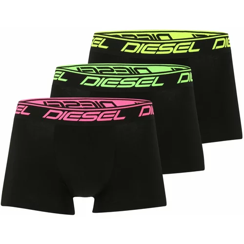 Diesel Boksarice 'DAMIEN' neonsko rumena / limeta / roza / črna