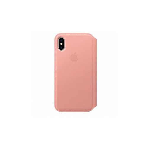 Apple iPhone X Leather Folio - Soft Pink MRGF2ZM/A maska za telefon Slike