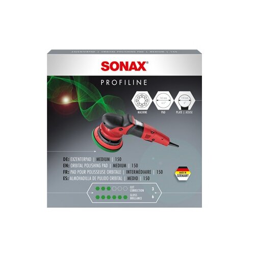  Sundjer za poliranje Medium 150 SONAX - 498641 Slike