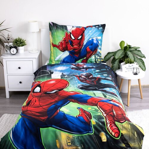 Jerry Fabrics Pamučna dječja posteljina za krevet za jednu osobu 140x200 cm Spider-man &amp;ndash; Slike