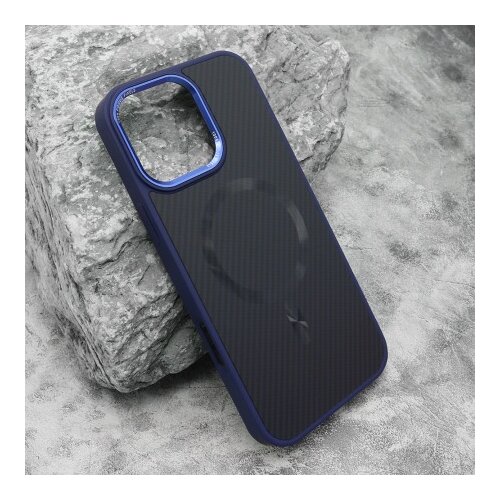  Futrola carbon magsafe za iphone 16 pro max (6.9) plava (big camera) ( F120791 ) Slike