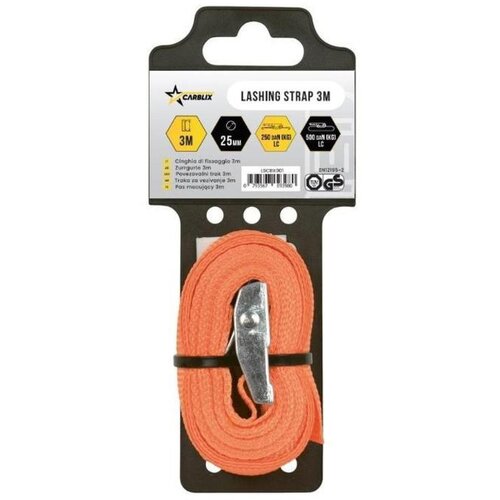 CARBLIX Napenjalni trak 25 mm 3 m, 250 kg Slike