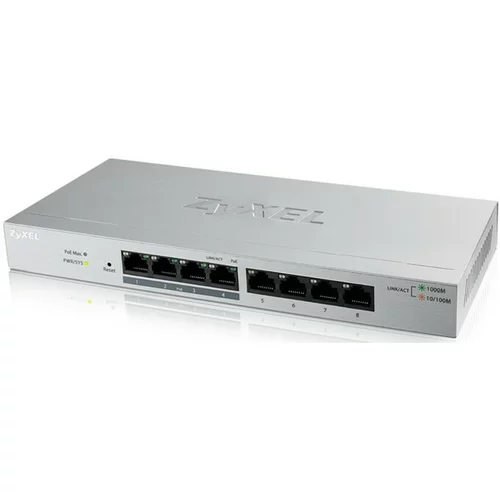 Zyxel GS1200-8HP V2 (60W) web managed poe switch