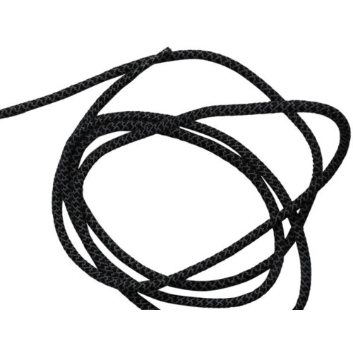 INF nočne svetleče okrogle vezalke black, (21535610) Cene