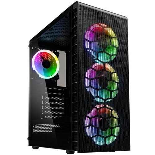 Kolink OBSERVATORY LITE MESH ATX RGB osvetljeno ohišje, črno OBSERVATORY LITE MESH Cene