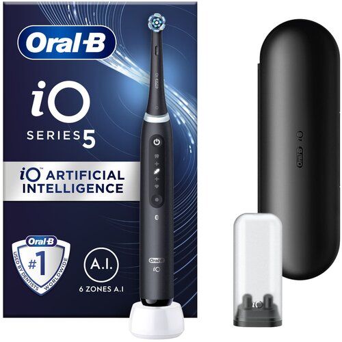 Oral-b Vrnjen artikel - iO5 (črna) električna zobna ščetka, (21739446) Cene