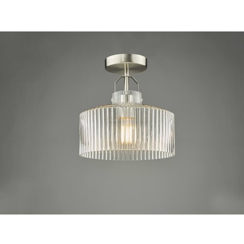  D&amp;auml;r Lighting LEN4846 - Plafonski luster LENKA 1xE27/60W/230V matni hrom Slike