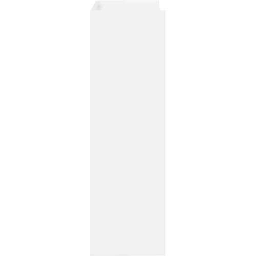 VidaXL stalak za cipele bijeli 80x25x61,5 cm od konstruiranog drva Slike