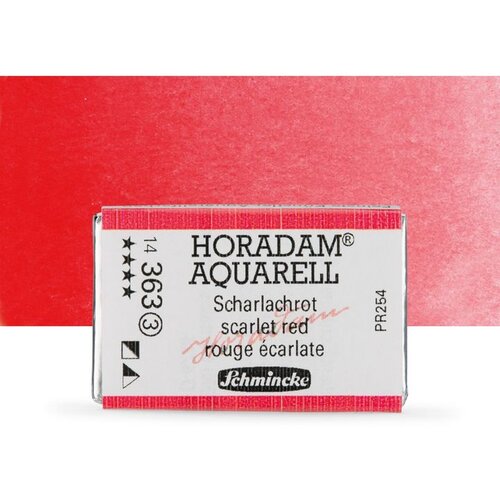 SCHMINCKE Akvarel boje Horadam cela posudica | 363 Scarlet Red Cene