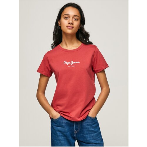 Pepe Jeans Red Women&amp;#039;s T-Shirt - Women Slike