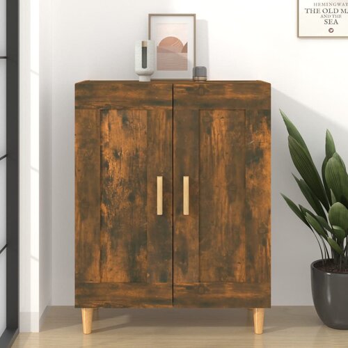 The Living Store Komoda dimljeni hrast 69,5x34x90 cm konstruiran les - Komoda, (21663658) Slike