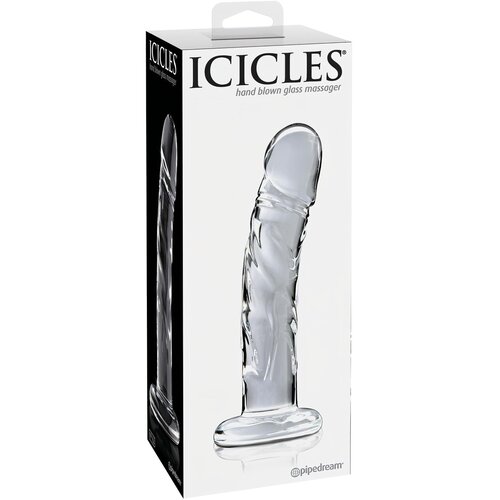 Icicles Stakleni dildo No 62 Slike