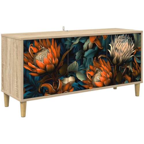  ormar LOCHEM 102 x 33 x 50 cm Sonoma Konstruirano drvo Cijene
