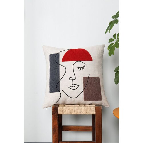 Aberto Design navlaka za ukrasni jastuk sanat, 43x43cm, &amp;scaron;arena Slike