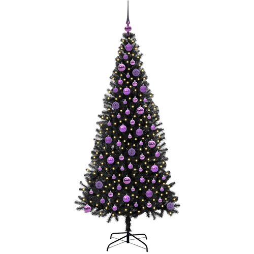  Božićno drvce Crna 180 cm PVC Slike