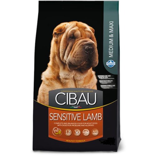 Cibau hrana za pse sklone digestivnim problemima srednjih i velikih rasa - jagnjetina i pirinač 12kg Slike