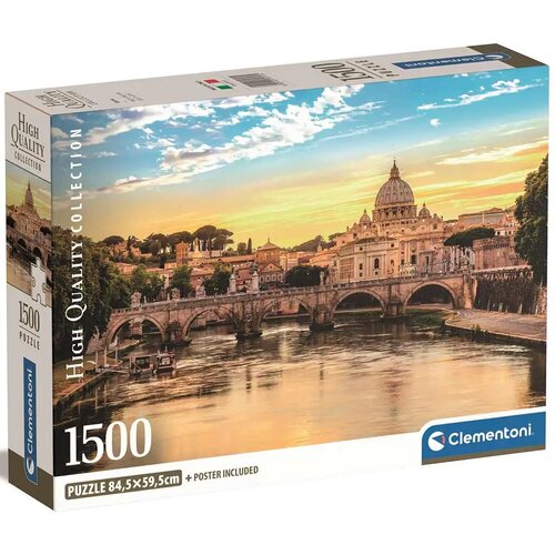 Clementoni Rim 1500-dijelni HQC puzzle 84,5x59,5cm - Cene