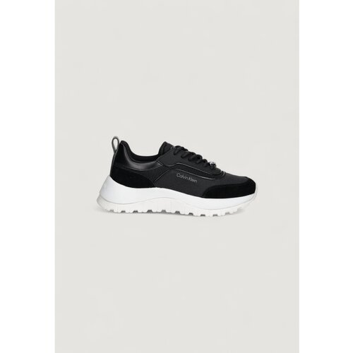 Calvin Klein Jeans Nizke superge RUNNER LACE UP MESH HW0HW02487 Črna Slike