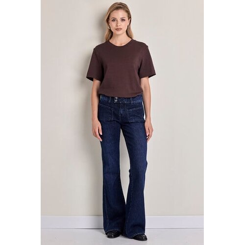 Legendww zenske slim bootcut farmerke srednjeg struka - model 221 Cene