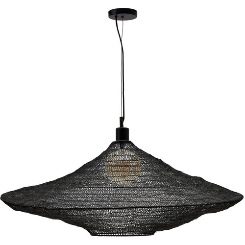 Kave Home Crna viseća svjetiljka &amp;oslash; 87 cm Makai &amp;ndash; Slike