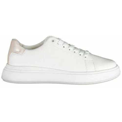 Calvin Klein Superge Raised Cupsole Lace Up HW0HW01668 White/Crystal Gray 0K7
