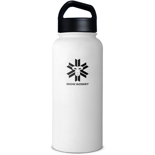 Snow Monkey termo steklenička Traveler 1000 ml white Cene
