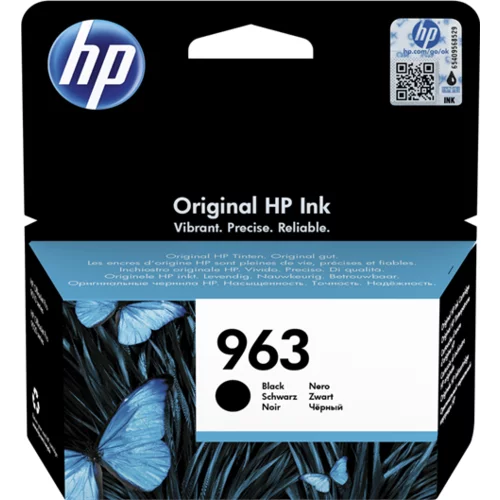  kartuša HP 963 črna/black (3JA26AE) - original