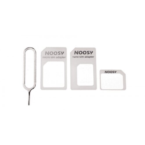 NOOSY ORODJE GSM Nano SIM, micro SIM, SIM in odpiralo 4v1 Adapter Slike
