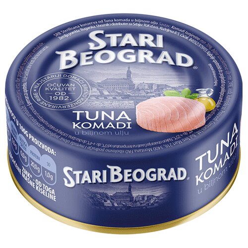 Stari Beograd Tuna komadi u biljnom ulju 160g Slike