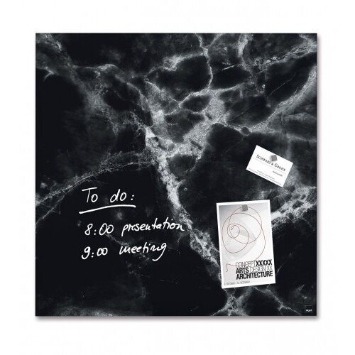 SIGEL Ploča magnetna staklena Black Marble GL320 Cijene