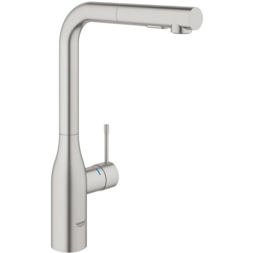 Grohe Essence slavina za sudoperu sa izvlačnim tu&amp;scaron;em HARD GRAPHITE 30270A00 Slike