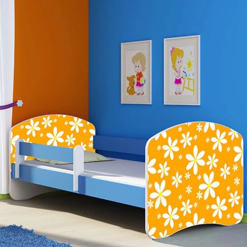 ACMA 2 krevet za decu Cvetići Blue, 140x70 Cene