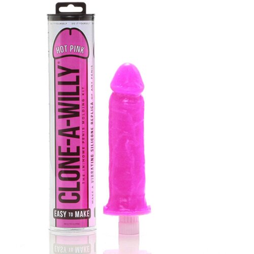 Clone-A-Willy set, roza Slike