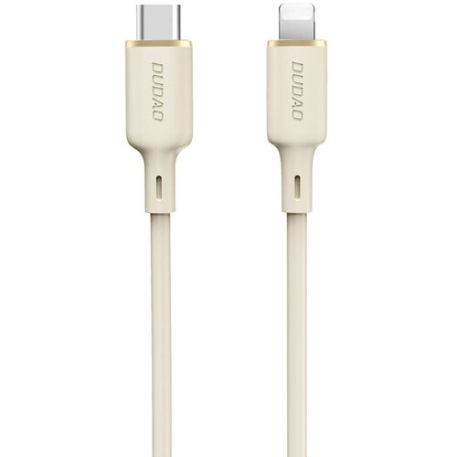 Dudao SR ojačan kabel za iPhone USB-C - Lightning 30W 1m bež, (21831672) Cene