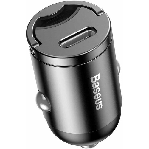 Baseus Tiny Star Mini PPS punjač za automobil Type-C priključak 30 W sivi Slike