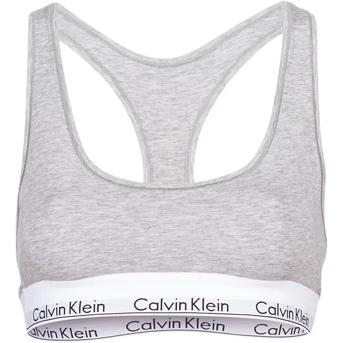 Calvin Klein Jeans MODERN COTTON UNLINED BRALETTE Siva