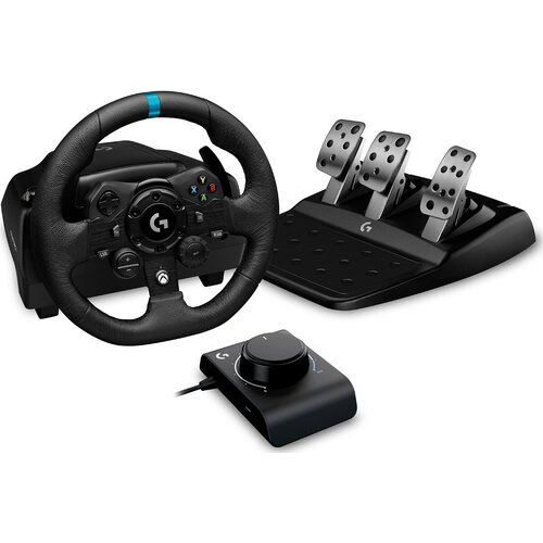 Logitech G923 dirkalni volan s pedali in Racing adapter črne barve za Xbox &amp;amp; PC Slike