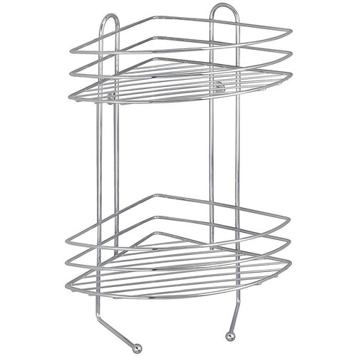 Wenko 15498100 - Ugaoni regal EXCLUSIVE 23x30,5 cm, sjajni hrom Slike
