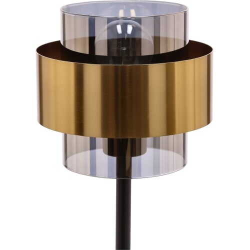  Stona lampa SPIEGA 1xE27/60W/230V zlatna/crna Slike