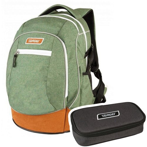 Target AIR PACK SWITCH Green Melange 26285 - anatomski šolski nahrbtnik, šolska torba Cene