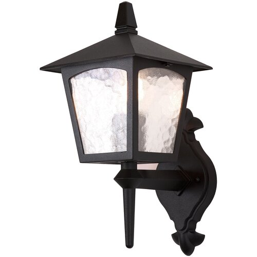 Elstead Lighting Elstead York Zunanja stenska svetilka z 1 lučjo, črna IP43, E27, (22100036) Cene
