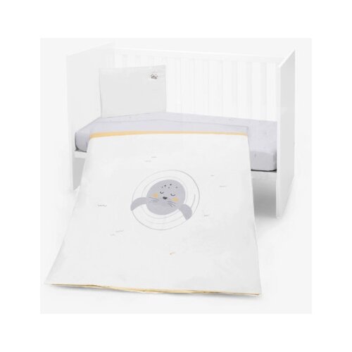 Kikka Boo Posteljina navlaka 3 pcs Seally Me ( KKB30183 ) Cene