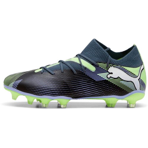 Puma Nogometni čevelj 'Future 7 Match' svetlo modra / pastelno rumena / temno siva / bela Cene