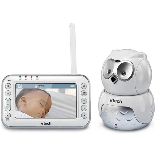 Vtech alarm za bebe video lcd - sovica Slike