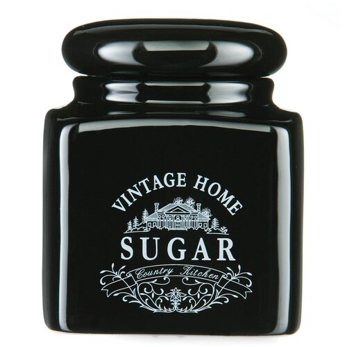 Premier Housewares Črna posoda za sladkor Vintage Home Cene